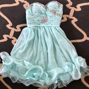Mint Green Dress